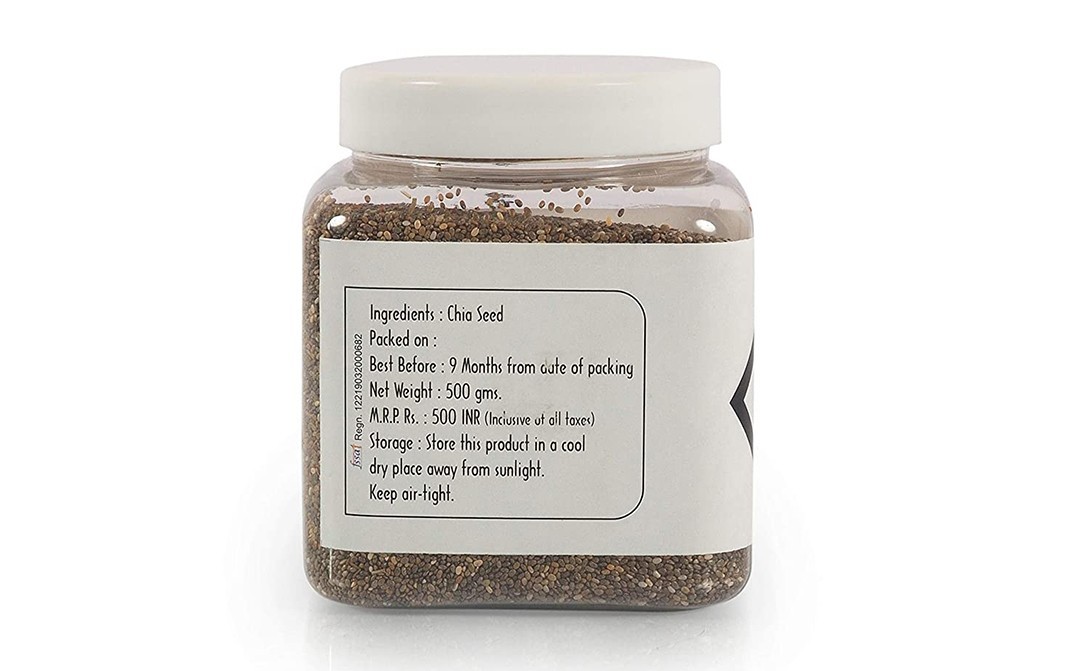NaturePlatter Chia Seed    Pack  500 grams